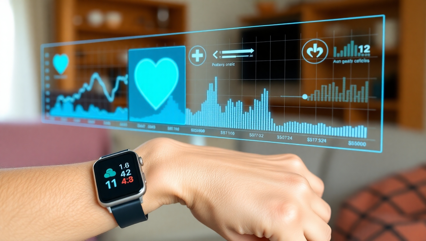 Wearable health technology driving personalized care in Health Trends 2025.