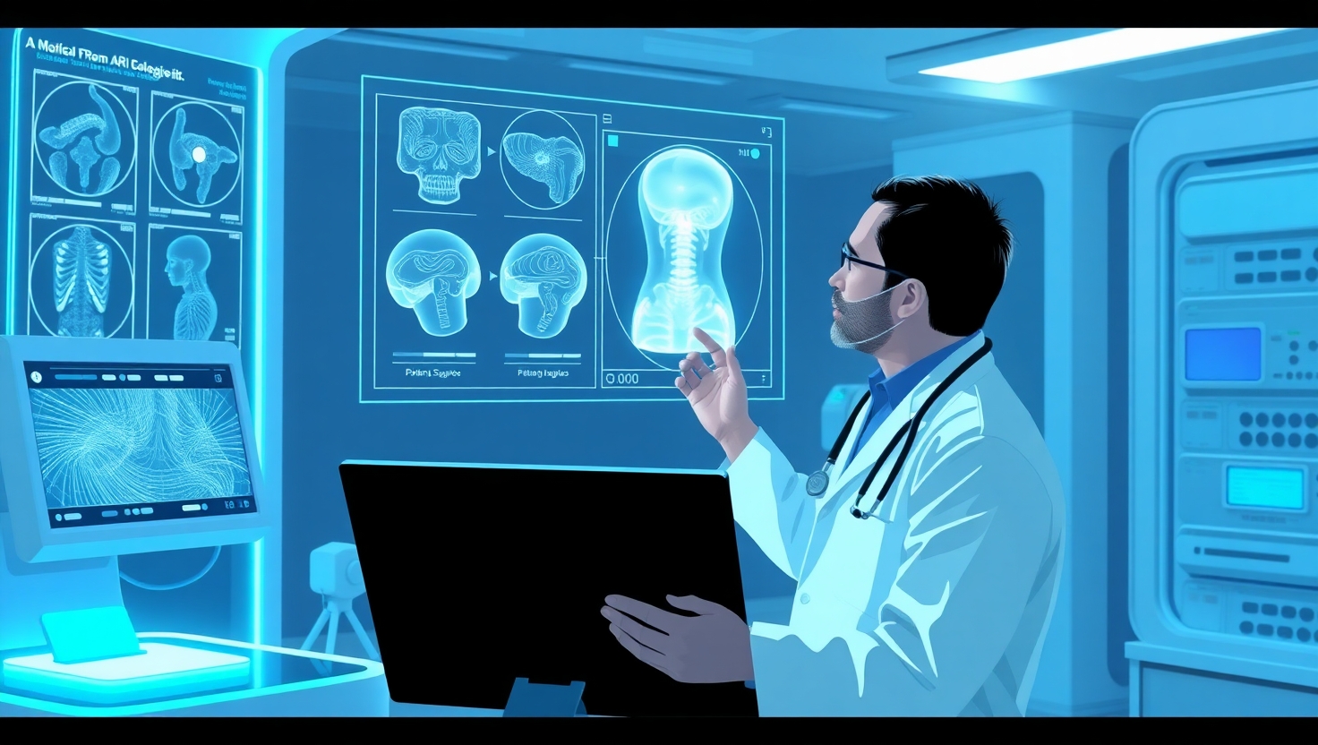 Artificial intelligence revolutionizing diagnosis in hospitals as part of Health Trends 2025.